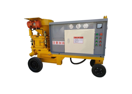 De Spuitbus Beweegbare Shotcrete van Koolstofstaalgunite Bespuitende Machine
