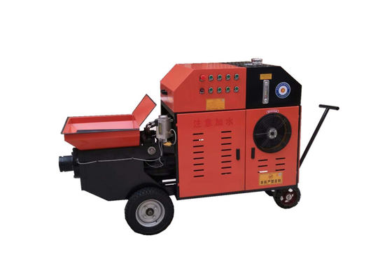 20Mpa de mobiele Veranderlijke Output van Concrete Pomp Kleine Draagbare Pumpcrete