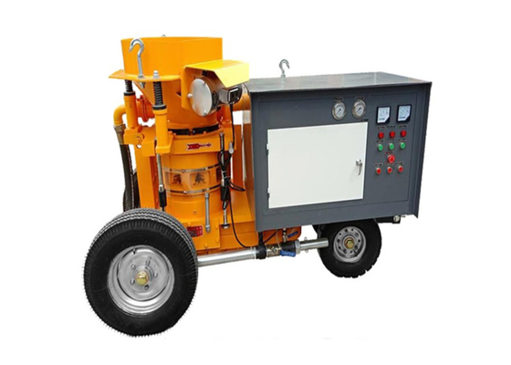 7.5kw de draagbare Shotcrete Spuitbus van Gunite van de Machine Grote Capaciteit
