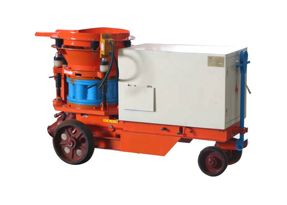 Half Natte Droge Mengelingsshotcrete Machine6m3/h 7m3/H Diy Shotcrete Spuitbus