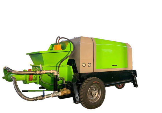 Het kleine Natte Shotcrete Materiaal van de Machine22kw Gunite Toepassing