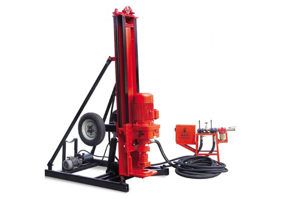 50mm 60mm Mini Drill Rigs Underground Crawler met Luchtcompressor